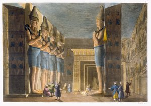 Tempel von Ramses II (1279-13 v. Chr.) Abu Simbel, Ägypten, Tafel 4 aus 